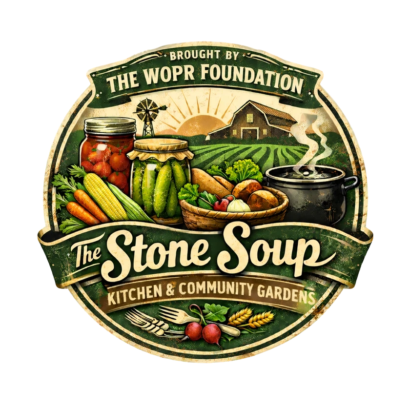 Stone Soup Kitchen & Community Gardens logo